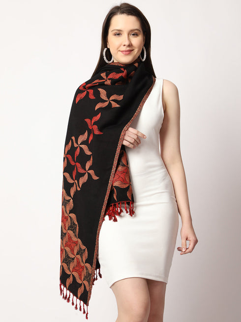 Women's Jamawar Wool Stole